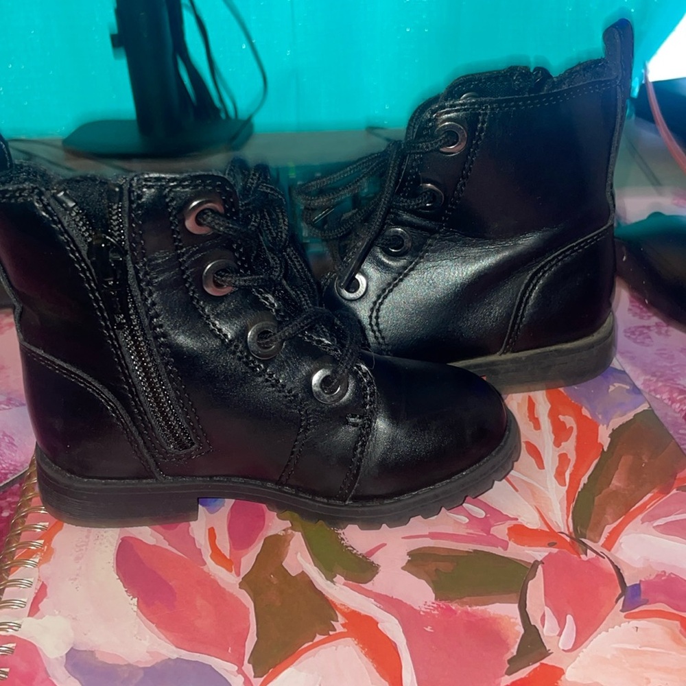 Black boots